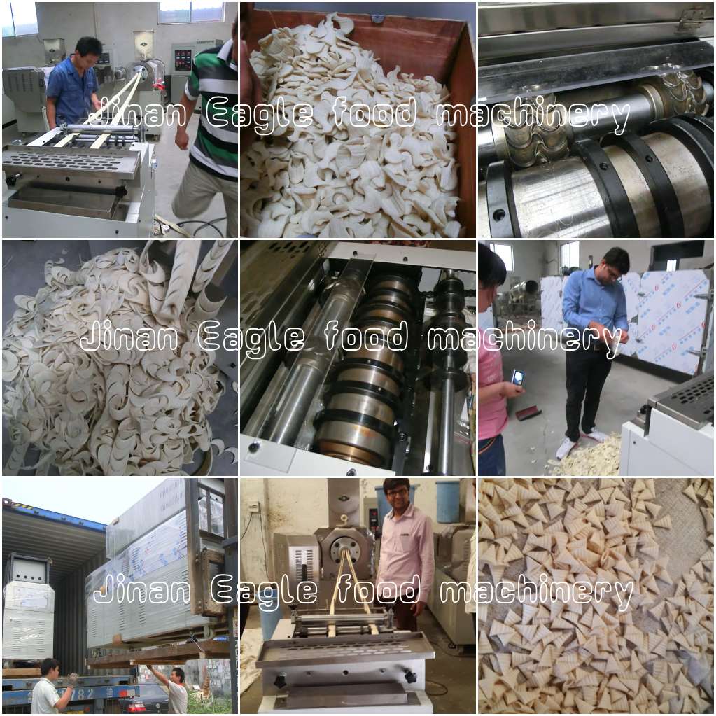 妙脆角小魚生產膨化機設備