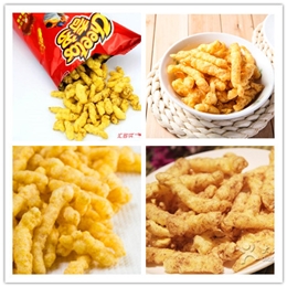 奇多食品設(shè)備，粟一燒設(shè)備，粟米條生產(chǎn)線